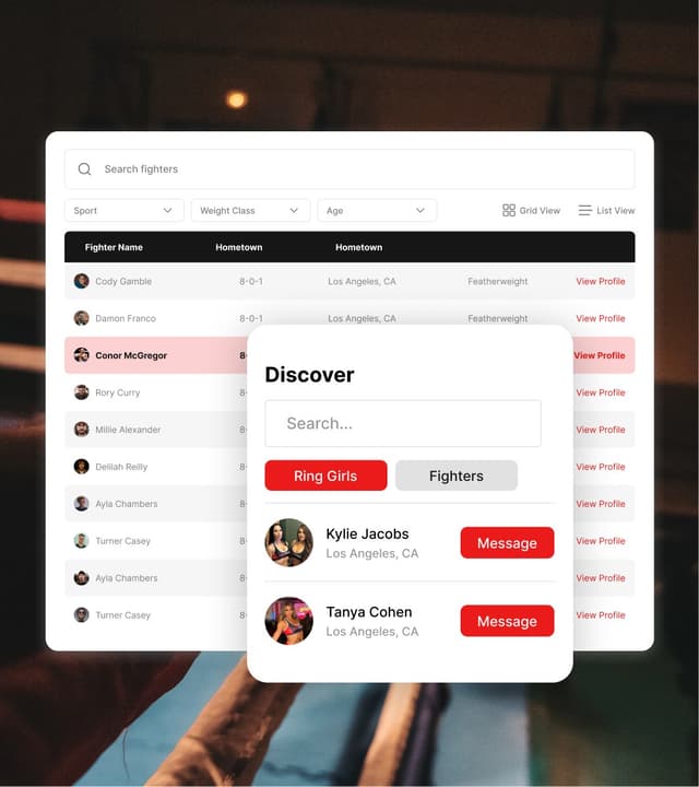 Fight Access Apply to fight